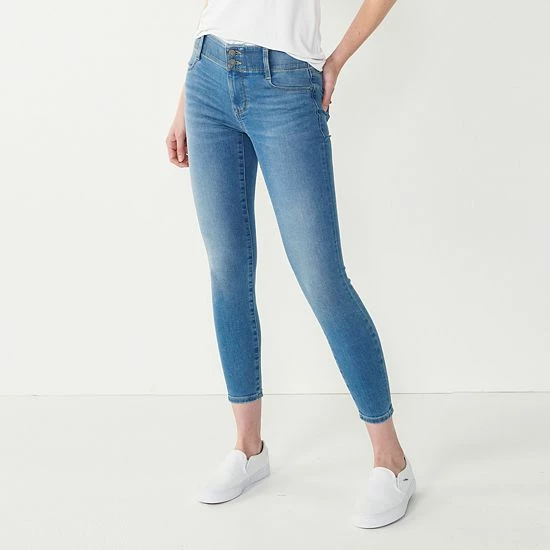 Petite Nine West Tummy Control Skinny Jeans Medium Wash 1 Petite Nine West Tummy Control Skinny Jeans Medium Wash