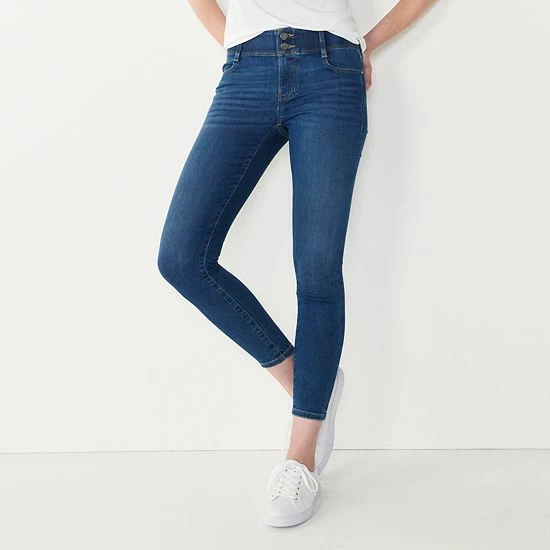Petite Nine West Tummy Control Skinny Jeans Medium Wash 5 Petite Nine West Tummy Control Skinny Jeans Medium Wash - Image 5
