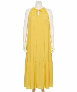 Plus Size Nine West Tiered Peasant Maxi Dress Mineral Black -Nine West Shop unnamed file 3069