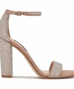 Nine West Marrie Women's Rhinestone Dress Sandals Light Natural -Nine West Shop unnamed file 3080