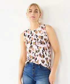 Nine West Essential Easy High-Neck Tank Navy -Nine West Shop unnamed file 309