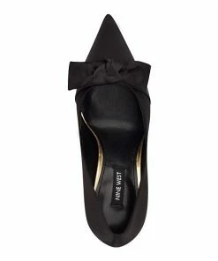 Nine West Bowy Women's Heels Black Satin -Nine West Shop unnamed file 3094
