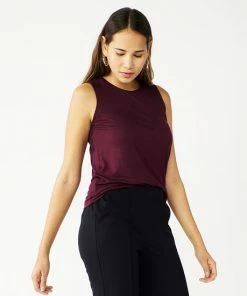 Nine West Essential Easy High-Neck Tank Navy -Nine West Shop unnamed file 310