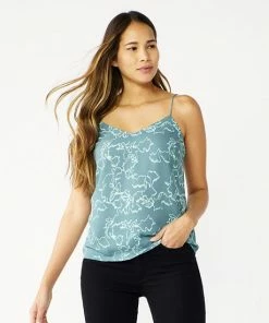 Petite Nine West V-Neck Layering Camisole Summer Floral -Nine West Shop unnamed file 3163