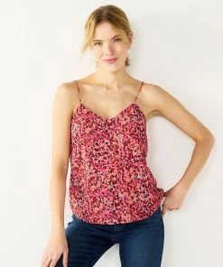 Petite Nine West V-Neck Layering Camisole Summer Floral -Nine West Shop unnamed file 3165