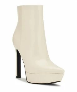 Nine West Loraa Women's Platform Ankle Boots Black Leather -Nine West Shop unnamed file 3211