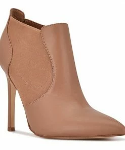 Nine West Kaia Women's Leather Ankle Boots Black Leather -Nine West Shop unnamed file 3217