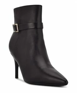 Nine West Dian 9x9 Women's Leather Ankle Boots