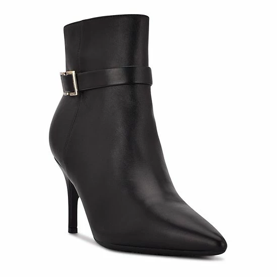 Nine West Dian 9x9 Women's Leather Ankle Boots 1 Nine West Dian 9x9 Women's Leather Ankle Boots