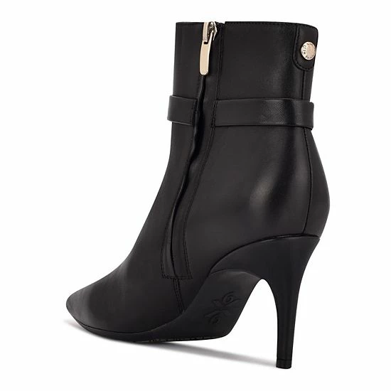 Nine West Dian 9x9 Women's Leather Ankle Boots 5 Nine West Dian 9x9 Women's Leather Ankle Boots - Image 5