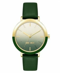 Nine West Women's Two Tone Degrade Dial Watch Rose Gold Tone Ombre