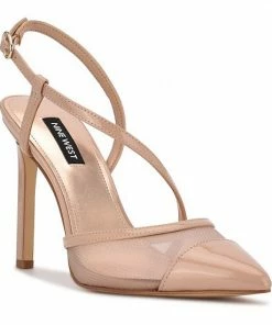 Nine West Timie Women's Strappy Dress Pumps Silver Clear 19 Nine West Timie Women's Strappy Dress Pumps Silver Clear -Nine West Shop unnamed file 3288