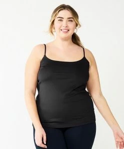 Plus Size Nine West Sculpt Cami Lavish Green