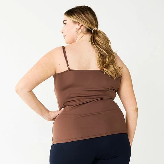 Plus Size Nine West Sculpt Cami Lavish Green 2 Plus Size Nine West Sculpt Cami Lavish Green - Image 2