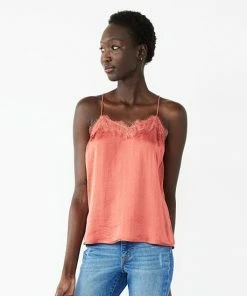 Petite Nine West Lace V-Neck Camisole Maddie Plum -Nine West Shop unnamed file 3302