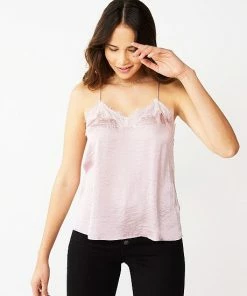 Petite Nine West Lace V-Neck Camisole Maddie Plum -Nine West Shop unnamed file 3303