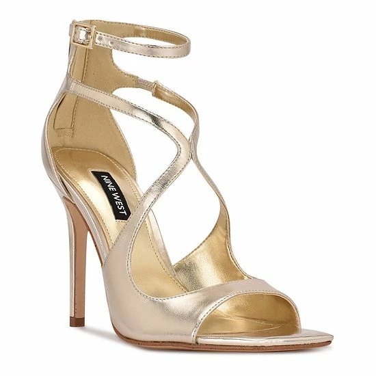 Nine West Tulah Women's Ankle Strap High Heel Dress Sandals Black Patent 10 Nine West Tulah Women's Ankle Strap High Heel Dress Sandals Black Patent - Image 10