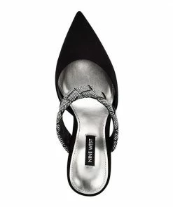 Nine West Greet Women's Rhinestone High Heels Silver Crystal -Nine West Shop unnamed file 3365