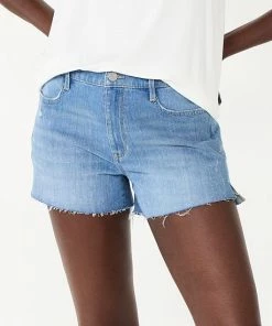 Women's Nine West High Rise Raw Hem Relaxed Denim Shorts Medium -Nine West Shop unnamed file 3381