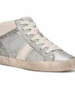 Nine West Stunnah Women's High-Top Sneakers Cream Multi -Nine West Shop unnamed file 3388