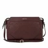 Nine West Brooklyn Jet Set Crossbody Merlot Lgo