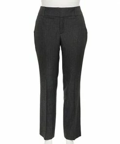 Plus Size Nine West Menswear Wide Magic Waist Bootcut Pants Black -Nine West Shop unnamed file 3426
