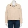 Women's Nine West Utility Bomber Jacket Shark Cove