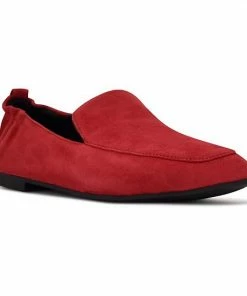 Nine West Haylee Women's Leather Loafers Cognac Suede