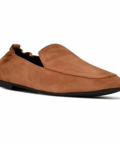 Nine West Haylee Women's Leather Loafers Cognac Suede -Nine West Shop unnamed file 3459