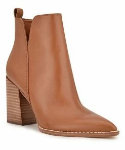 Nine West Birds Women's Leather Ankle Boots Black Leather -Nine West Shop unnamed file 3501