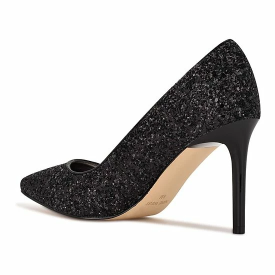 Nine West Ezra 03 Women's Pointed Toe Pumps Warm Ombre Glitter 5 Nine West Ezra 03 Women's Pointed Toe Pumps Warm Ombre Glitter - Image 5