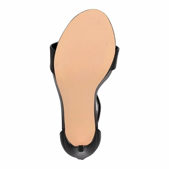 Nine West Utell Women's Rhinestone High Heel Dress Sandals Black 3 Nine West Utell Women's Rhinestone High Heel Dress Sandals Black - Image 3