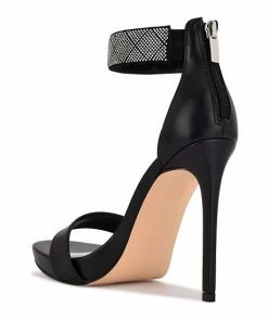 Nine West Utell Women's Rhinestone High Heel Dress Sandals Black 13 Nine West Utell Women's Rhinestone High Heel Dress Sandals Black -Nine West Shop unnamed file 3563