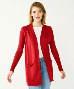 Women's Nine West Essential Raglan Cardigan Baked Nutmeg -Nine West Shop unnamed file 36