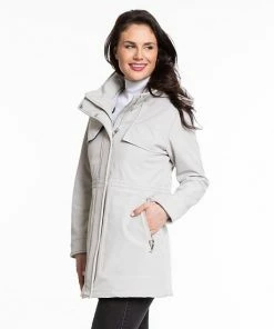 Women's Nine West Hooded Anorak Softshell Jacket Marble -Nine West Shop unnamed file 360