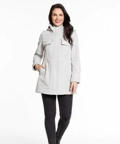 Women's Nine West Hooded Anorak Softshell Jacket Marble -Nine West Shop unnamed file 361