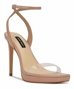 Nine West Zadie 03 Women's Platform High Heel Sandals Vintage Blue Patent -Nine West Shop unnamed file 3706