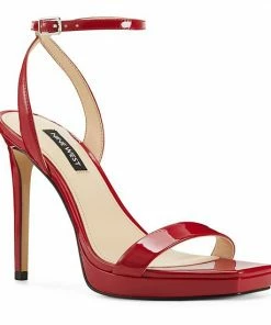 Nine West Zadie 03 Women's Platform High Heel Sandals Vintage Blue Patent -Nine West Shop unnamed file 3708