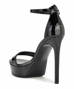 Nine West Goou Women's Platform Dress Sandals Light Natural Patent -Nine West Shop unnamed file 3741