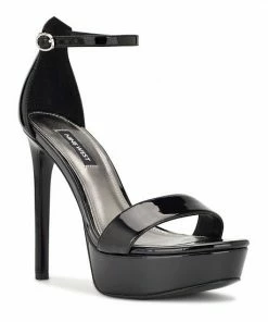 Nine West Goou Women's Platform Dress Sandals Light Natural Patent -Nine West Shop unnamed file 3744