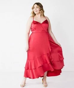 Plus Size Nine West Strappy Ruffle Hem Wrap Dress White Floral 10 Plus Size Nine West Strappy Ruffle Hem Wrap Dress White Floral -Nine West Shop unnamed file 3778