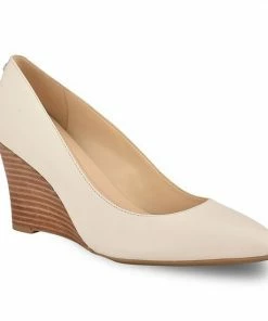 Nine West Cal 9x9 Women's Leather Wedge Heels