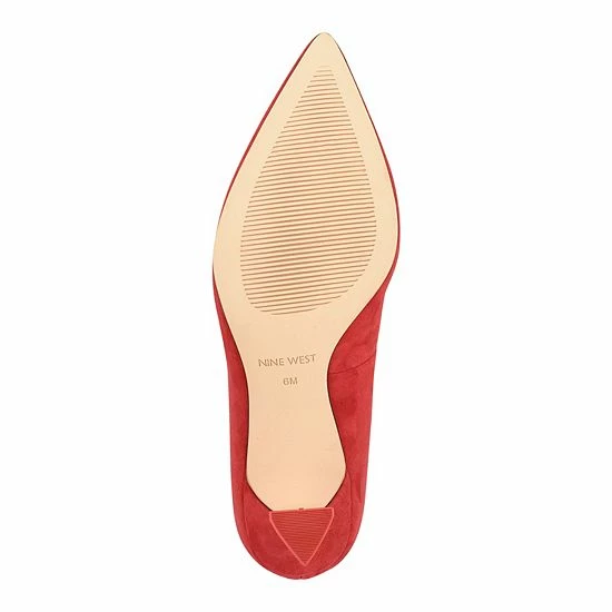 Nine West Workin Women's Suede Pumps Cobalt Suede 3 Nine West Workin Women's Suede Pumps Cobalt Suede - Image 3