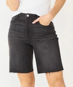Women's Nine West High Rise Bermuda Boyfriend Shorts Medium -Nine West Shop unnamed file 3865