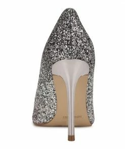 Nine West Fresh 03 Women's High Heels White Glitter -Nine West Shop unnamed file 3965