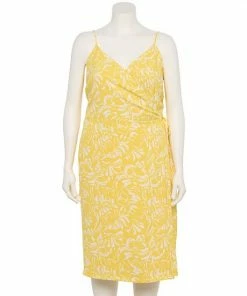 Plus Size Nine West Surplice Midi Dress Mineral Black -Nine West Shop unnamed file 4037