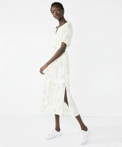 Petite Nine West Puff-Sleeve Midi Dress Orchid Soft Floral 7 Petite Nine West Puff-Sleeve Midi Dress Orchid Soft Floral -Nine West Shop unnamed file 4069