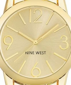 Nine West Women's Gold-Tone Dress Watch -Nine West Shop unnamed file 4093