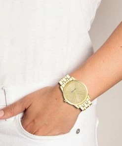 Nine West Women's Gold-Tone Dress Watch -Nine West Shop unnamed file 4096