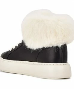 Nine West Keepup Women's Faux-Fur Sneakers Cognac -Nine West Shop unnamed file 4108